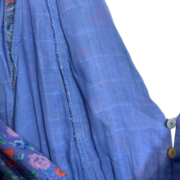 LoveShackFancy Bennet Mini Dress in Summer Blues SZ. S - Picture 10 of 16